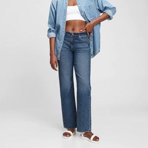 Mid Rise '90s Loose Jeans with Washwell in Organic Cotton (size 26p)